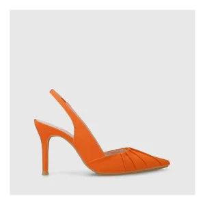 Discount Zapatos De Salón Naranjas Safine-Te Mujer Zapatos De Salón