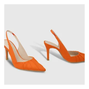 Discount Zapatos De Salón Naranjas Safine-Te Mujer Zapatos De Salón