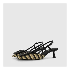 Cheap Zapatos De Salón Negros Beso Mujer Zapatos De Salón