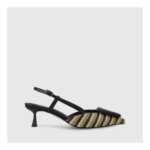 Cheap Zapatos De Salón Negros Beso Mujer Zapatos De Salón