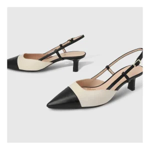 Cheap Zapatos De Salón Negros Chames Mujer Zapatos De Salón