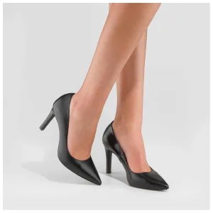 Fashion Zapatos De Salón Negros Rachel-Tp Mujer Zapatos De Salón