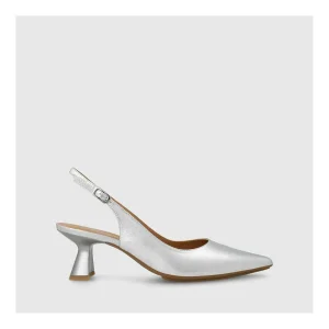 Best Sale Zapatos De Salón Plateados Kal4420 Mujer Zapatos De Salón