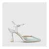 Discount Zapatos De Salón Plateados Mideri Mujer Zapatos De Salón