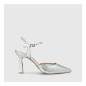 Discount Zapatos De Salón Plateados Mideri Mujer Zapatos De Salón