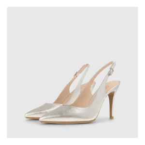 Clearance Zapatos De Salón Plateados Raiane-Go Mujer Zapatos De Salón