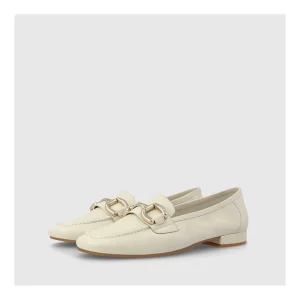 Clearance Mocasines Blancos Ala4353 Mujer Mocasines